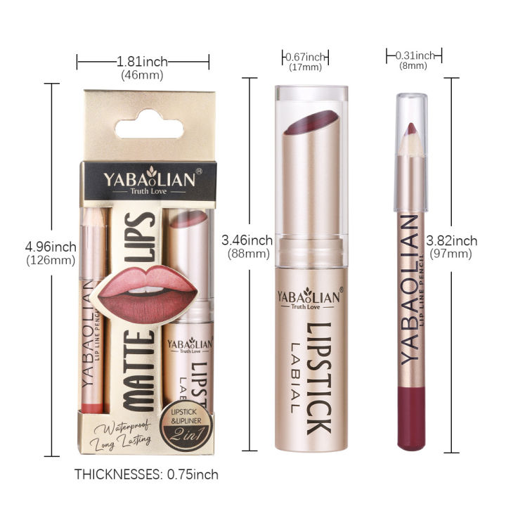 Lipstick%20Lip%20Line%202-in-1%20Cross%20Border%20Lip%20Liner%20with%20Non-stick%20Cup%20Long-Lasting%20Waterproof%20Matte%20Lipstick%20Lipstick%20Set%2012%20Colors%20-%20Image%205
