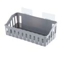 3 Colors Bathroom Shelf Organizer Bathroom Toilet Super Glue Storage Basket Practical Kitchen Bathroom Accessories Wholesale.