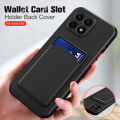 Candy Card Slot Wallet Silicone Soft Back Cover For HonorX8a Honor X8a 4G Case Honar Honer X8a X 8a X8 a 4G Camera Protect Funda.