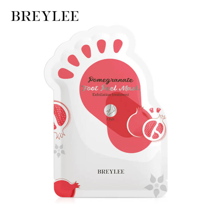 Breylee Pomegranate Foot Peel Mask - 1 Pair