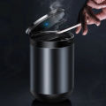 Baseus Portable Car Ashtray Flame Retardant LED Light Smoke Ashes Holder. 