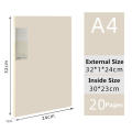 30 pages A4 File Folder Display Book Portable Plastic cover 20 pages Paper Document Organizer 40 pages 60 pages File Folder for. 