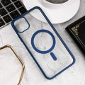 For Apple iPhone 11 PRO Transparent Magnetic Phone Case with Box for Magsafe Case For iPhone11 Pro Black Cases.