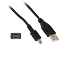 Dslr Usb 20-Male To Mini-B Male Cable Camera - Canon - Only For 15M-Black - Connect Camerseamlessly Dslr Usb Cable. 