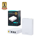 Mini ups MARSRIVA KP3 10000mAh Smart Mini DC UPS for Router and Onu 5v/9v12v all in one. 