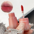 HERORANGE Cute Mushroom Shaped Lip Glaze Long Lasting Moisturizing Water Mirror Lip Gloss Silky Muddy Lip Tint. 