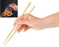Chopsticks Reusable Wooden Chinese Chopsticks Dishwasher Safe Wood Chopstick 2 Pair. 