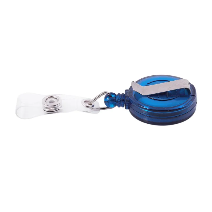 10%20Retractable%20Reel%20ID%20Badge%20Lanyard%20Name%20Tag%20Key%20Card%20Holder%20Belt%20Clip%20Color:Blue%20Amount:10%20Pcs%20-%20Image%203