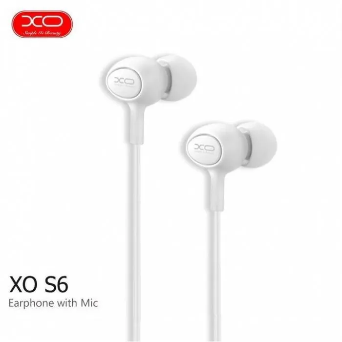 XO-S6%20White%20In-ear%20Candy%20Series%20Stereo%20Music%20Earphone%20with%20Microphone%203.5%20mm%20-%20Image%202