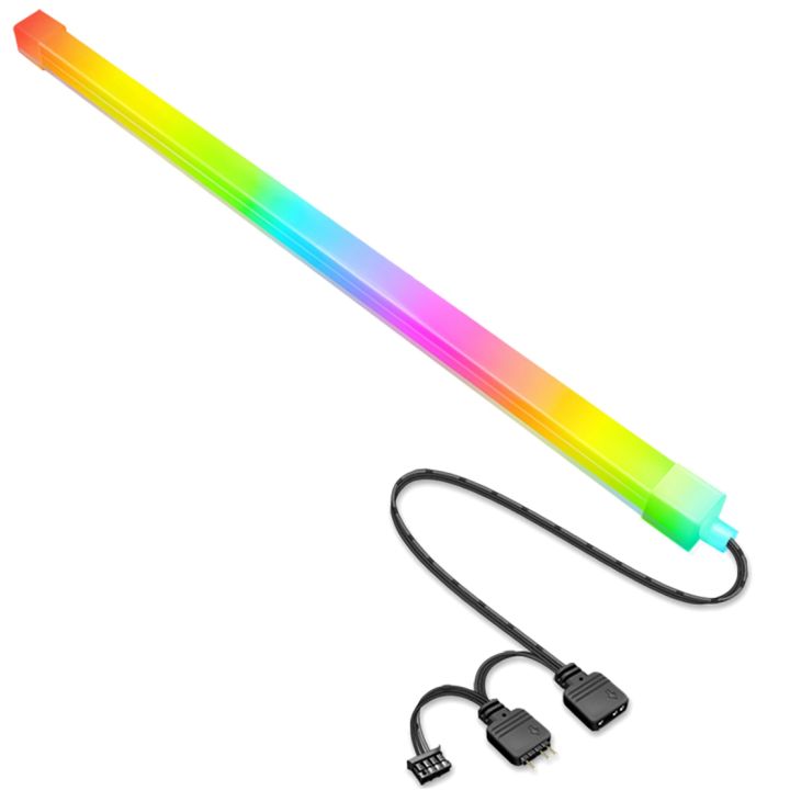 F300 Chassis Light Bar 3PINx2+4PIN 5V ARGB Desktop Computer Chassis Ambient Light Decorative LED Light Strip