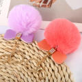 Keychain Bag Pendant Pom Pom Keychain Keyring Wallet Accessory. 