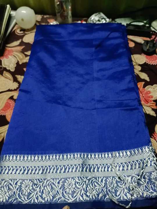 Black%20color%20tangail%20half%20silk%20Nokshi%20paire%20Saree%20for%20Women%20-%20Image%203