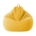 [Ready Stock] 15Color Bean Bag Single Fabric Lazy Couch Bean Bag Leisure Hotel Furniture Simple Small Apartment Sofa. 