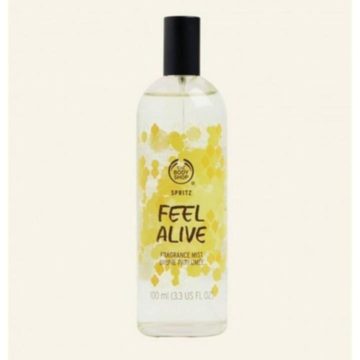 The Body Shop Feel Alive Körpernebel – Erfrischender Duft, 100 Ml – Praktische Reisegröße