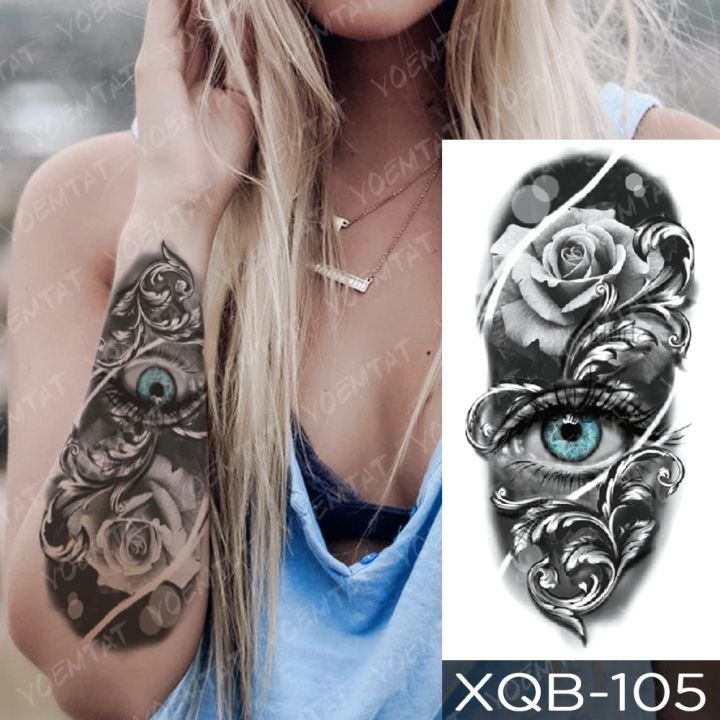 Waterproof%20Temporary%20Tattoo%20Sticker%20Mechanical%20Robot%20Gear%20Flash%20Tattoos%203D%20Bionic%20Electricity%20Body%20Art%20Arm%20Tatoo%20Women%20Men%20-%20Image%205