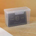 1 PC Storage Box Desktop Office Test Paper Storage Certificate Storage Box Transparent Data Sorting File Box. 