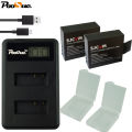 S009 for sjcam 4000 battery + usb LCD Dual charger for SJCAM 4k SJ4000 wifi SJ5000x M10 SJ7000 SJ6000 SJ8000 H9 camera bateria. 