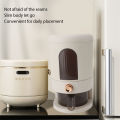 Large Rice Dispenser Rice Container Eco Friendly Automatic 11.0lb for Kitchen.