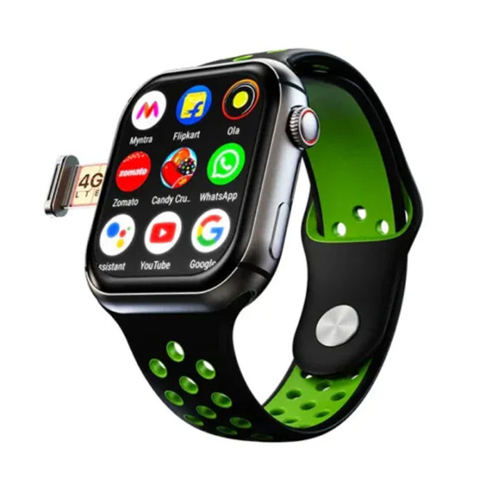 Android Smart Watch 4G/5G LTE | 12GB+256GB | Dual Camera with Rotary ...