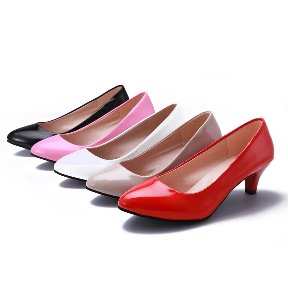 Smart low heeled shoes online