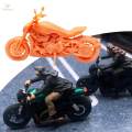 【3C VictoryEagle】Miniature Motorcycle 1/64 Motorcycle Model Model Autocycle 1:64 Tiny Motorbike Toys for Model Train Railway Station Diorama. 