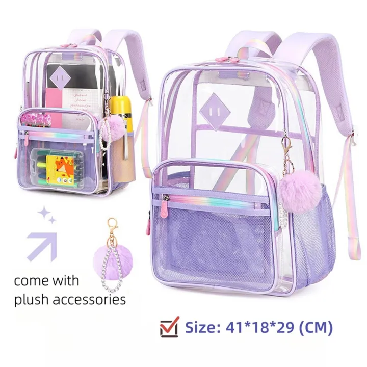 Popular%20Clear%20Backpack%20Heavy%20Duty,%20Stylish%20Transparent%20Laptop%20Book%20bag,%20for%20Stadium%20Check%20Approved,%20Jelly%20Purple%20-%20Image%203