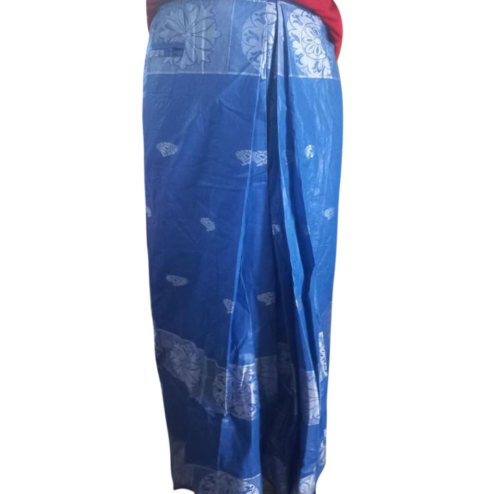 Pocket Lungi - SR Sugondha Lungi - 100% cotton - Exclusive Design - Paka Rong - Selai Kora - Stitched - Lungi For Men - 5 Hat Lungi