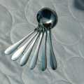 6 Pcs Stainless Steel Sup Spoon Nova Blackberry Stainless Steel Sup Spoon For Children - Sup Spoon 15 Cm Long Sup Spoon. 