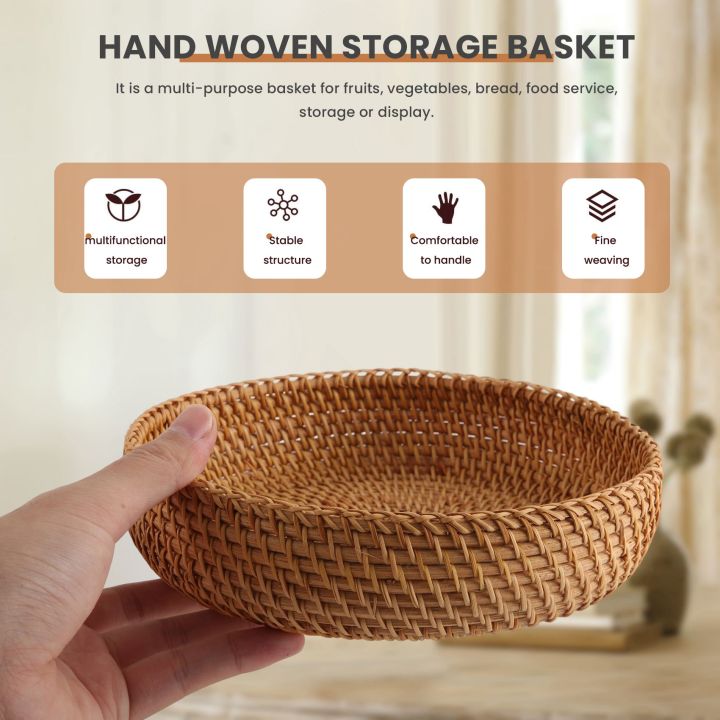 Handmade%20Autumn%20Rattan%20Weaving%20Round%20Storage%20Basket%20Fruit%20Dish%20Rattan%20Bread%20Basket%20for%20Kitchen%20Food%20Picnic%20Bread%20Mini%20Container%20-%20Image%206