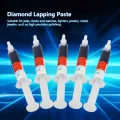 5Pcs Diamond Lapping Paste Polishing Compound Grinding Micron W0.5-W40. 