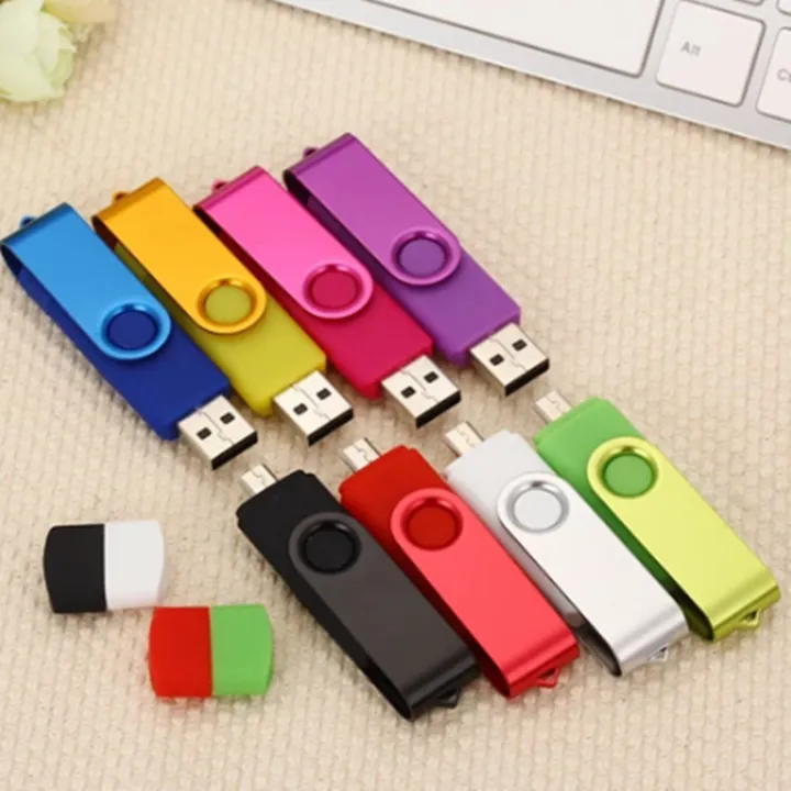 Wholesale%20mobile%20phone%20computer%20dual-purpose%20U%20disk%204G/8G/16G/32G%20color%20paint%20clip%20rotating%20mobile%20phone%20U%20disk%20can%20add%20LOGO%20-%20Image%202