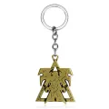 Game StarCraft Keychain Wings of Liberty Terran Zerg Protoss Metal Keyring Key Chains Charm Charm Key Rings chaveiro Llavero. 