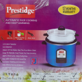Prestidge Automatic Rice Cooker and Keep Warming Double Pot (SS Pot+non-stck pot) 1.8 Ltr..