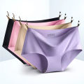 Ice silk panty comfortable panty long time use panty comfortable underwear. 