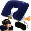 Tourists Treasure 3 in 1 neck pillow,Eye mask & Earplug.