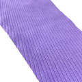 Girls Ribbed Purple Cotton Full Length Leggings From Levin. 