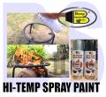 BOSNY 1200°F Heat Resistant Spray Paint Flat Black | 400ml High Temp Aerosol Paint. 