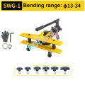 Hydraulic Pipe Bending Machine SWG-1 Manual Copper Tube Bending Machine Stainless Steel Powerful Hydraulic Plier Bender.