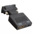 【FUPANG】1080P VGA HDM Female Adapter Converter USB Audo Cable. 