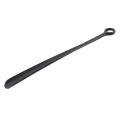 18.5inch Plastic Extra Long Handle Shoe Horn Shoehorn Flexible Easy Sturdy Slip Aid, 1x Black. 
