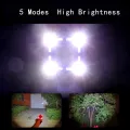 High Quality Rechargeable Light With Horn USB charging MTB Bicycle Road Bike Front Handlebar Electronic Dipper Horn - Cycle Accessories - Cycle Accessories - Cycle Accessories - Cycle Accessories - cycle light. 