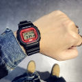 (Ready Stock) G-Shock x Spider-Man Men Watch Digital Sport Watch LED Display Water Resistant Shockproof and Waterproof World Time LED Auto Light Sports Square Wrist Watches DW-5600SPIDER-1PR.