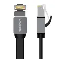 CHOSEAL Cat7 RJ45 Ethernet LAN Network Cable 10Gbps 30AWG STP Network Patch Cord For Router PC RJ45 CAT 7 Net Cable. 