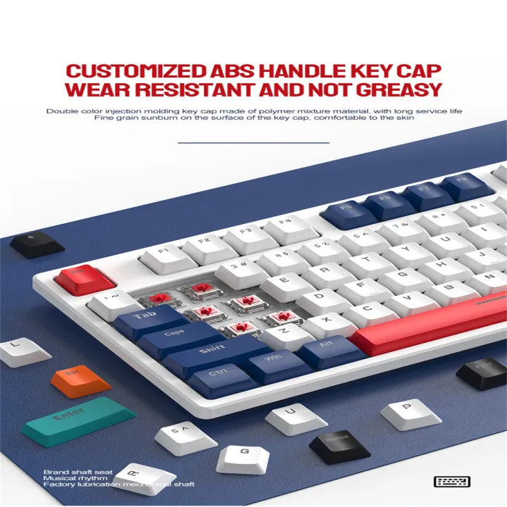 K87%20Gaming%20Keyboard%203-mode%20Connection%20Hot%20Swappable%20Rgb%20Backlit%20Ergonomics%20Mechanical%20Keyboard%20For%20Laptop%20Pc%20-%20Image%203