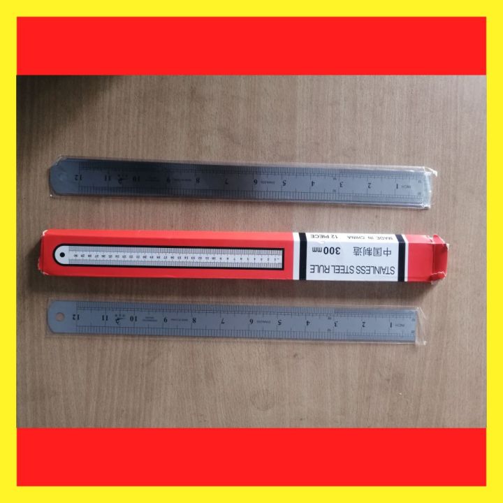 Stainless%20Steel%20Ruler/Scale%20-%2030cm%20/%2012%20inch%20-%201pc%20-%20Image%206