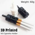 V6 Gatling Gun Style Six Stick Cigarette Holder 3D Printed Smoker Auxiliary Funny Prank Cigarette Accessories. 