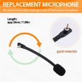 E74A for Game Microphone 18cm/7.09 Inches Long Replacement Part for Astro A40 Gaming Headset Headphones Plug-in Repair.