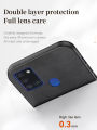Lenuo For Samsung Galaxy A21s Sheepskin Leather Shockproof Case Luxury Matte Back Cover.