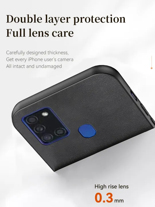 Lenuo%20For%20Samsung%20Galaxy%20A21s%20Sheepskin%20Leather%20Shockproof%20Case%20Luxury%20Matte%20Back%20Cover%20-%20Image%203