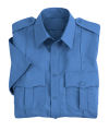 Security Guard Uniform Shirt with Shoulder Epaulets and Security Logo - Professional Look - Comfortable And Stylish. 